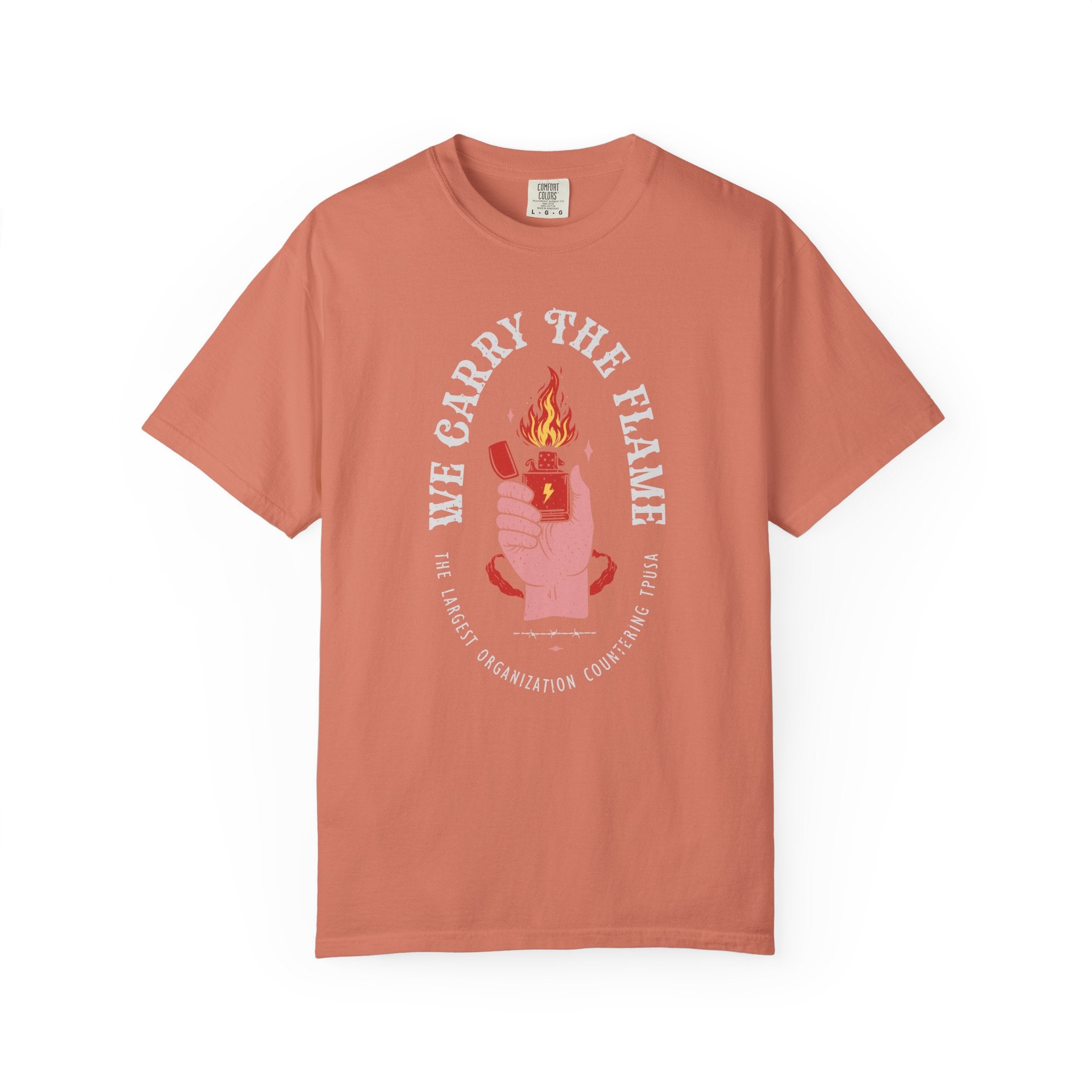 'We Carry the Flame' (Heavyweight Tee)