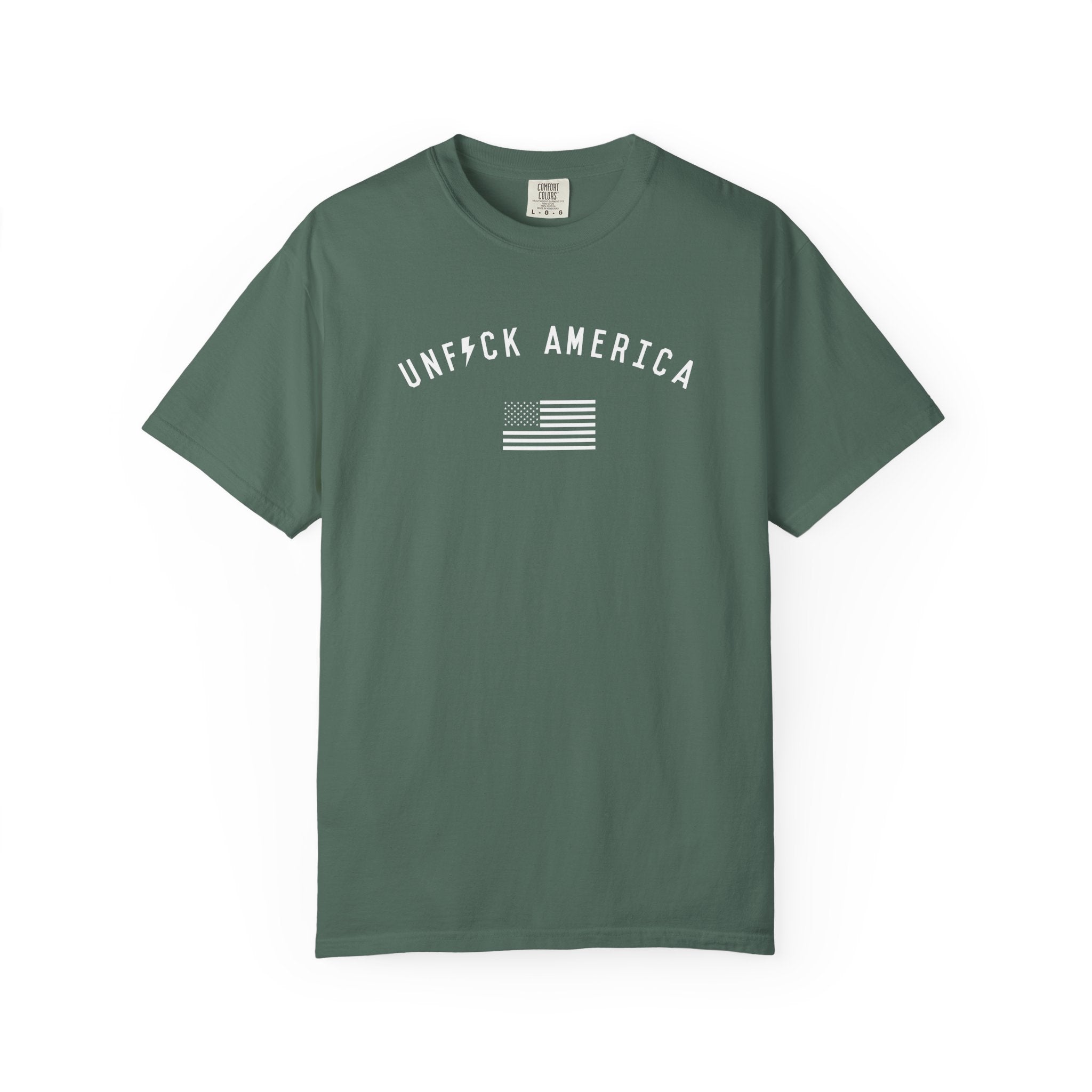 'UNF*CK AMERICA' (Heavyweight Tee)