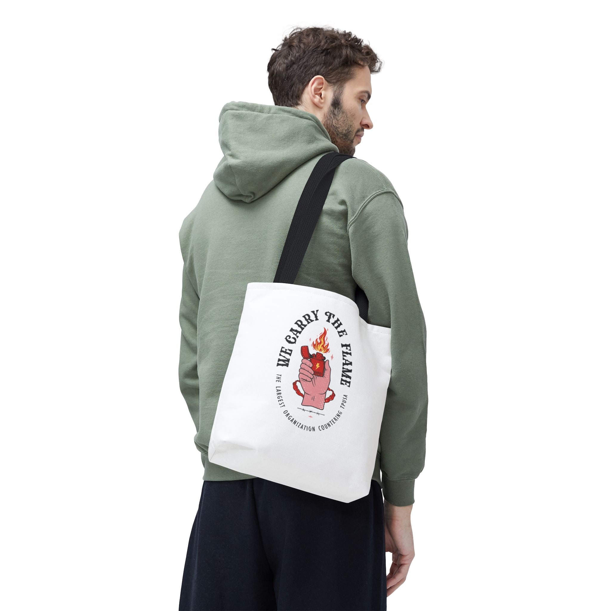 'We Carry The Flame' Tote Bag