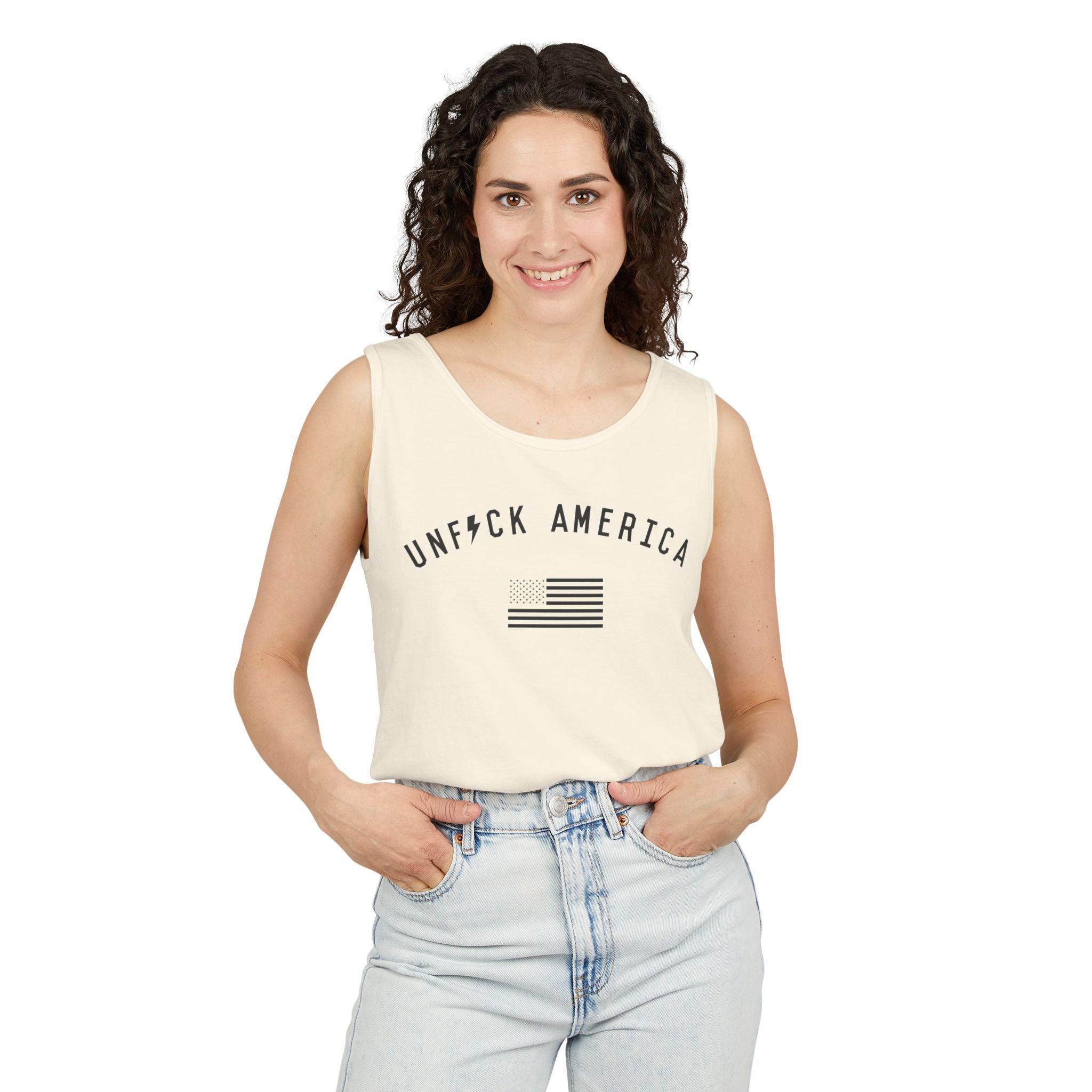 'Unf*ck America' (Tank Top)