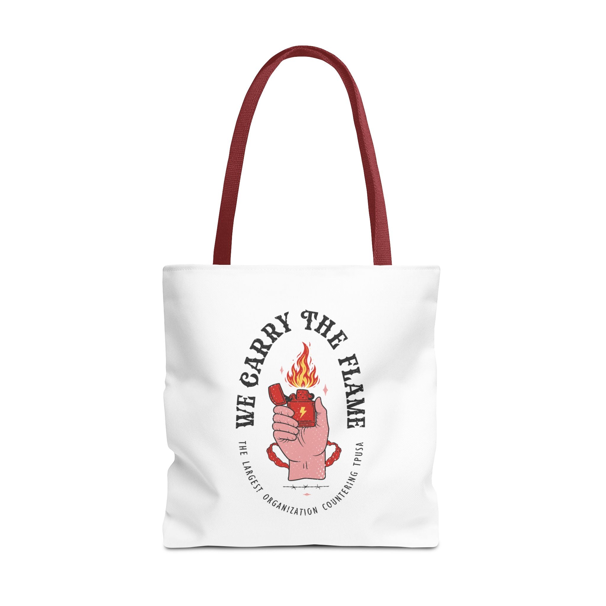 'We Carry The Flame' Tote Bag