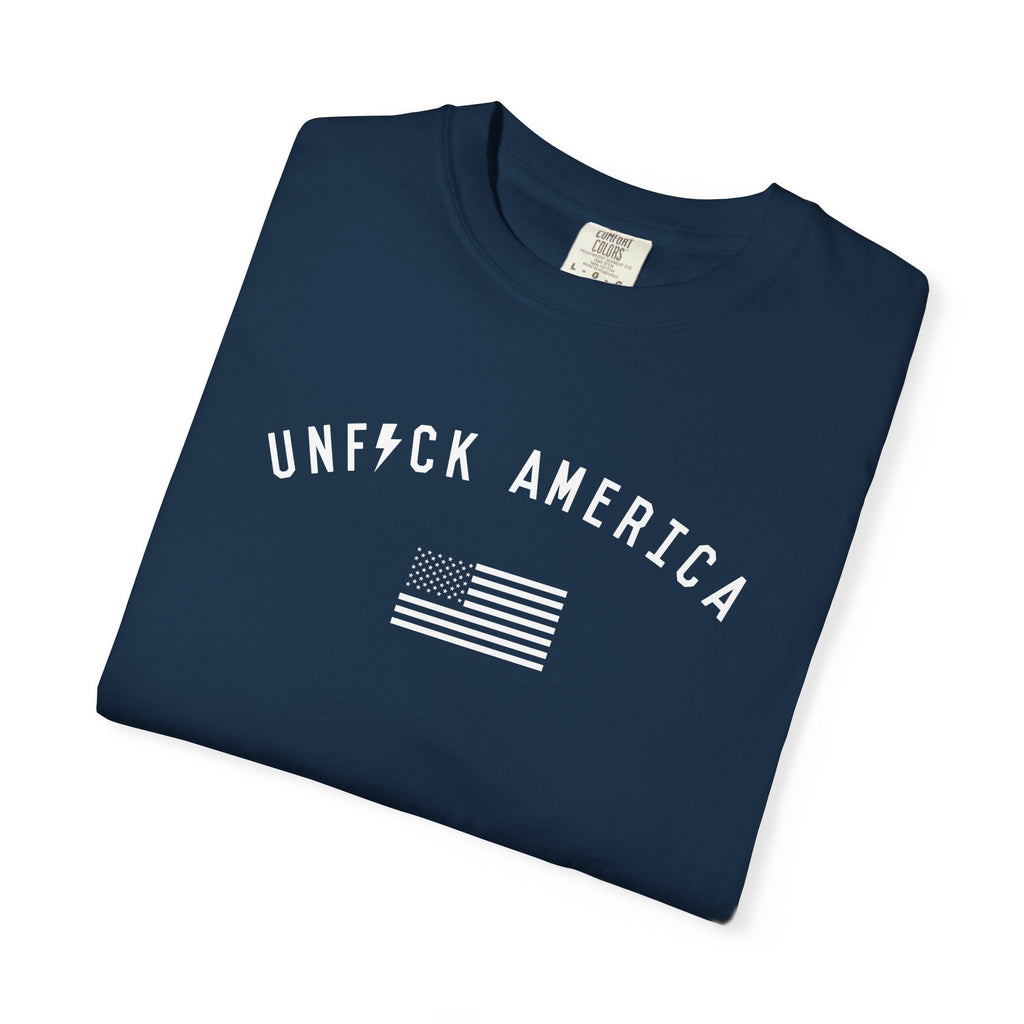 'UNF*CK AMERICA' (Heavyweight Tee)