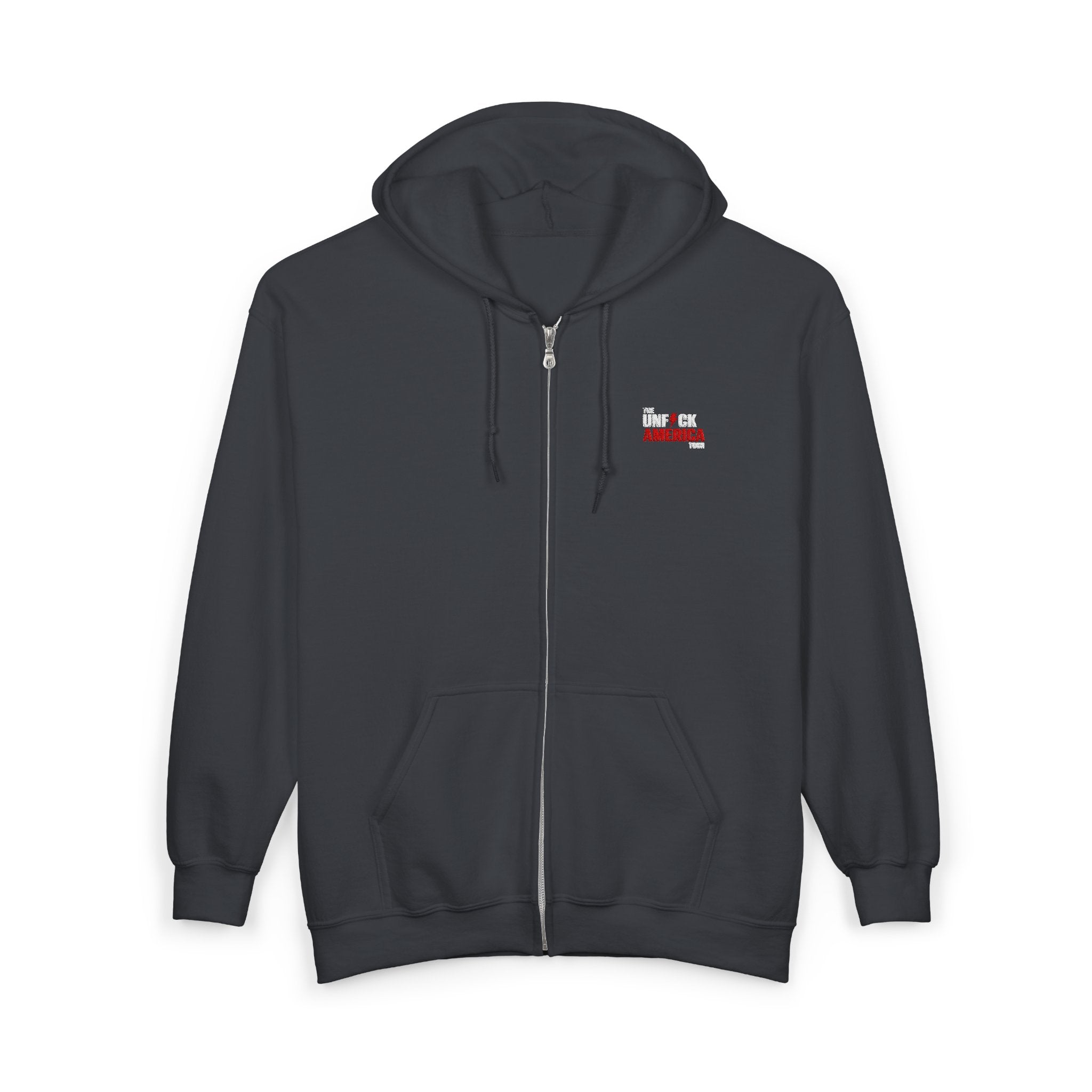 'Unf*ck America' (Zip Hoodie)
