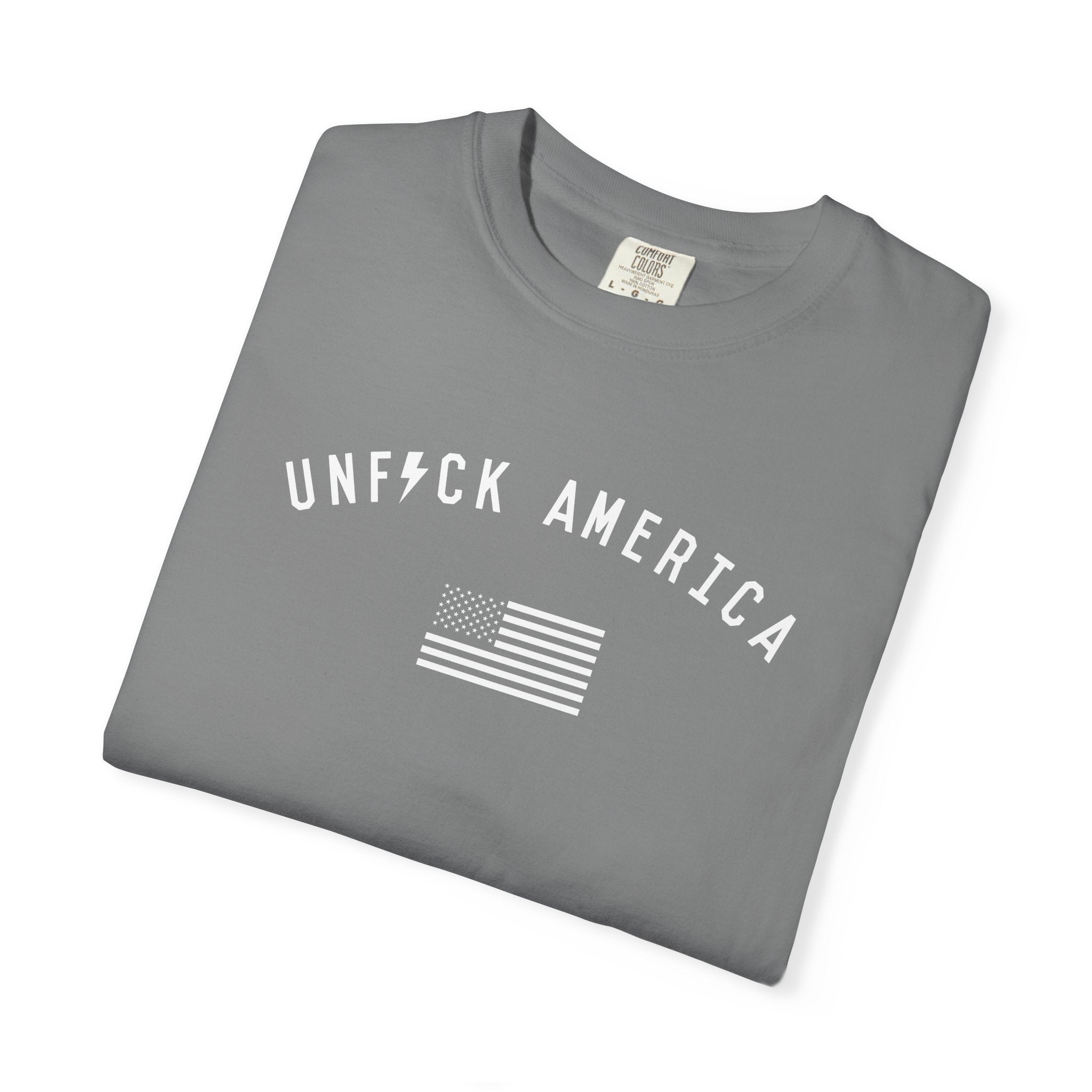 'UNF*CK AMERICA' (Heavyweight Tee)