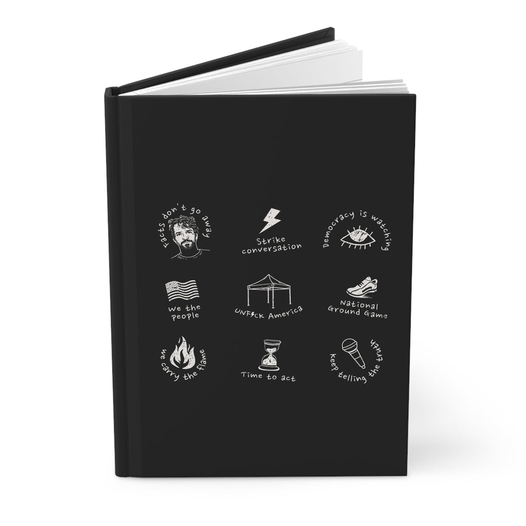 'Facts Don't Go Away' (Hardcover Journal)