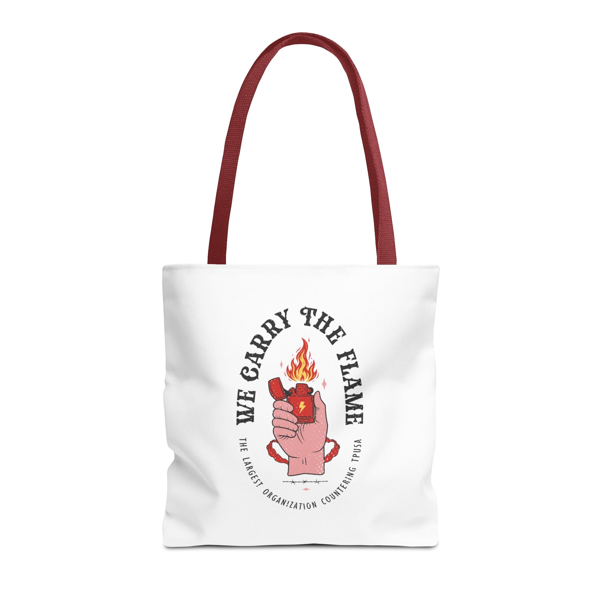'We Carry The Flame' Tote Bag