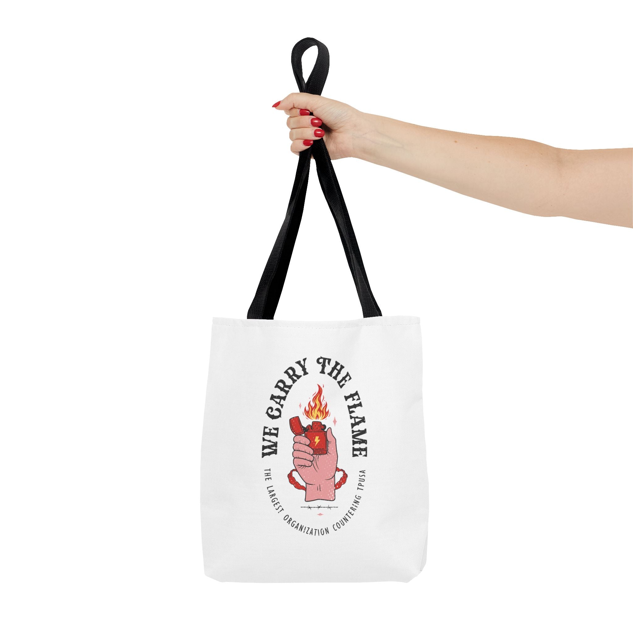 'We Carry The Flame' Tote Bag