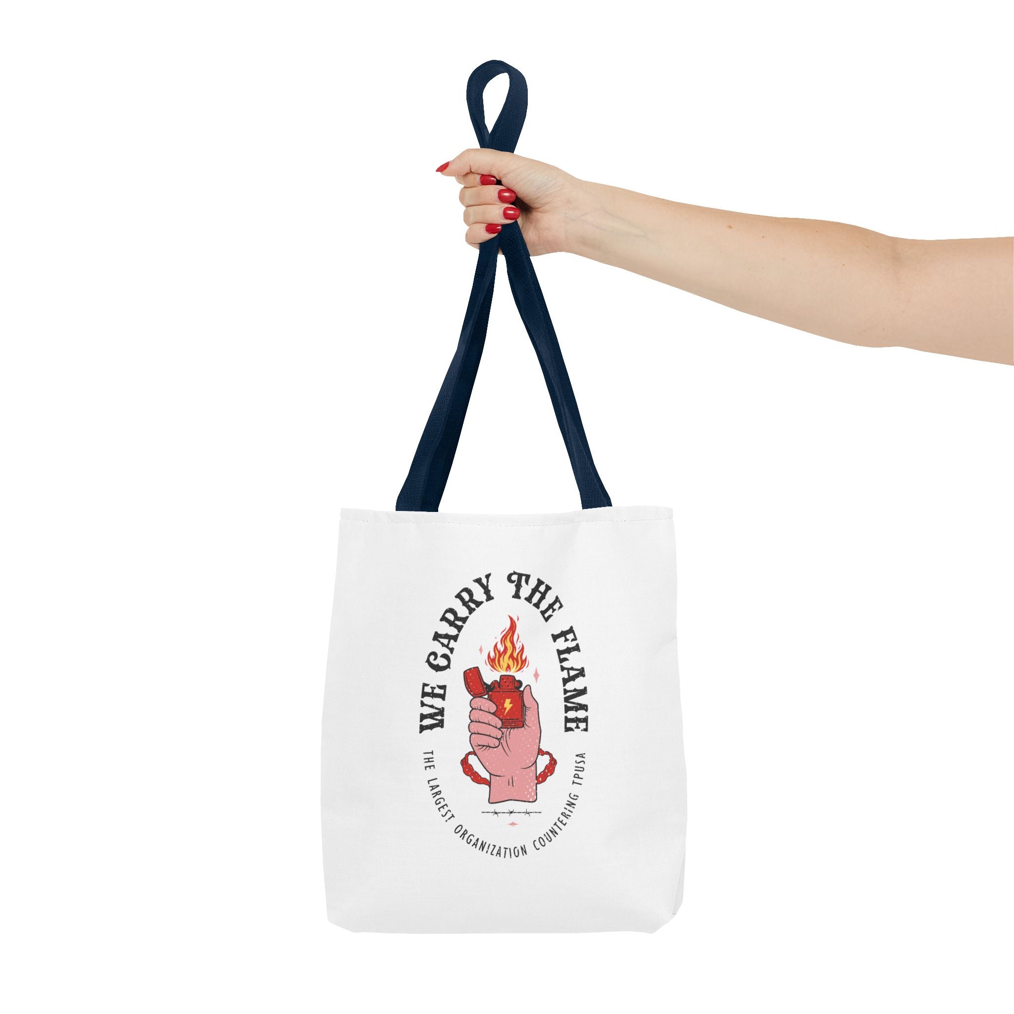 'We Carry The Flame' Tote Bag