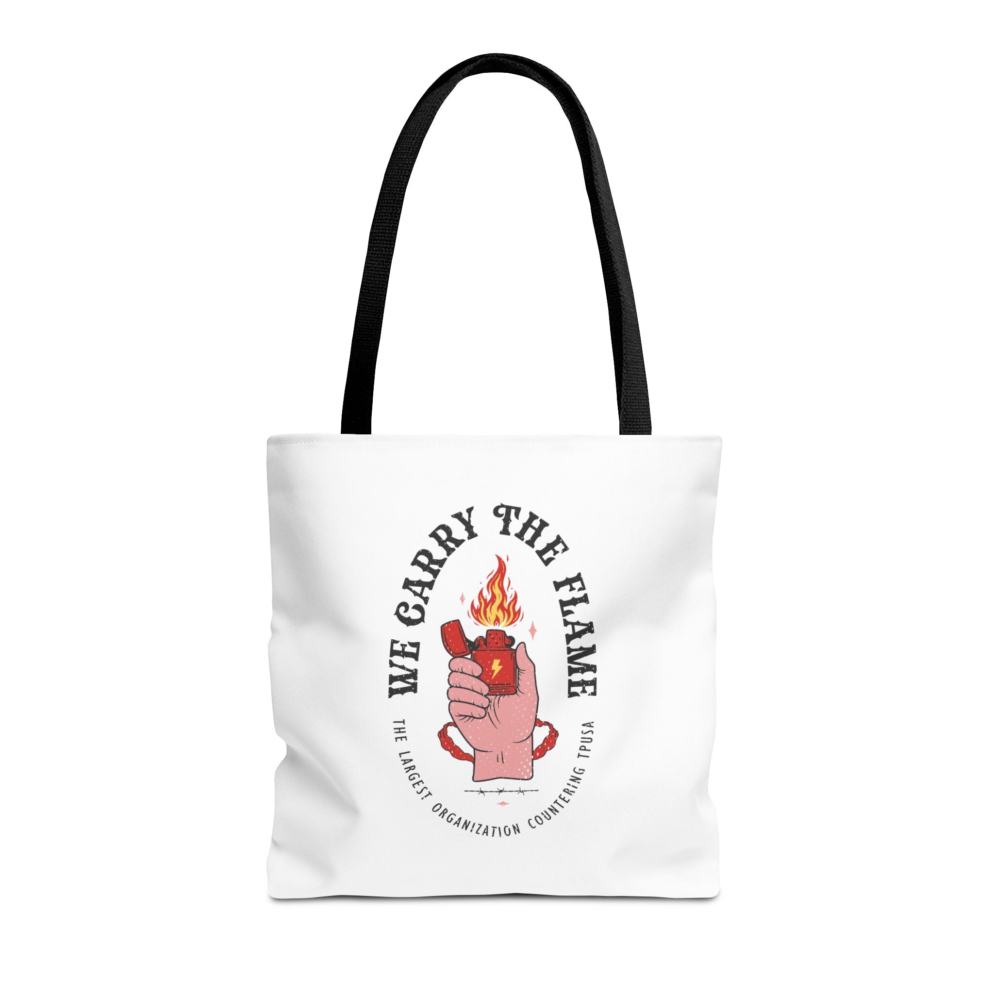 'We Carry The Flame' Tote Bag