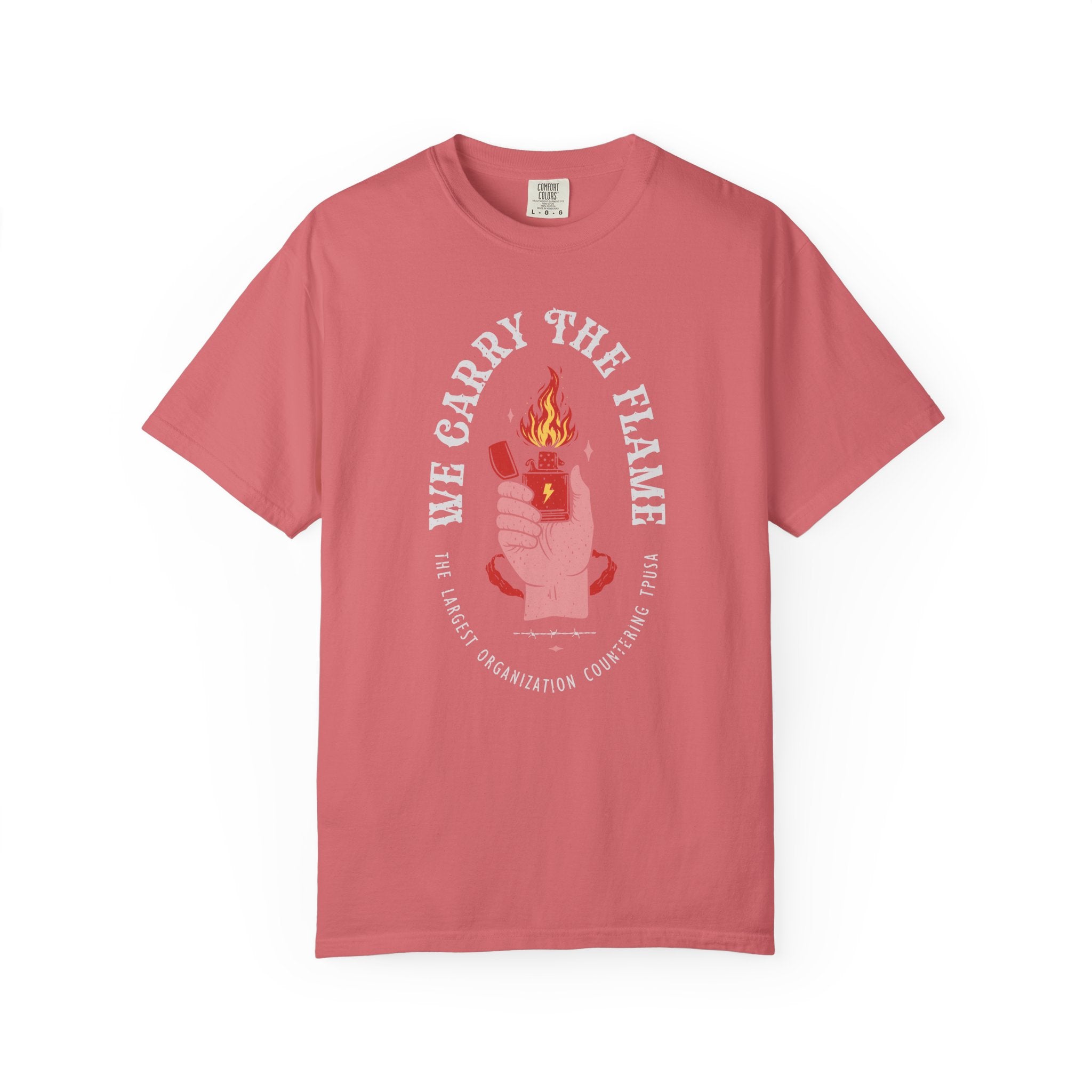 'We Carry the Flame' (Heavyweight Tee)