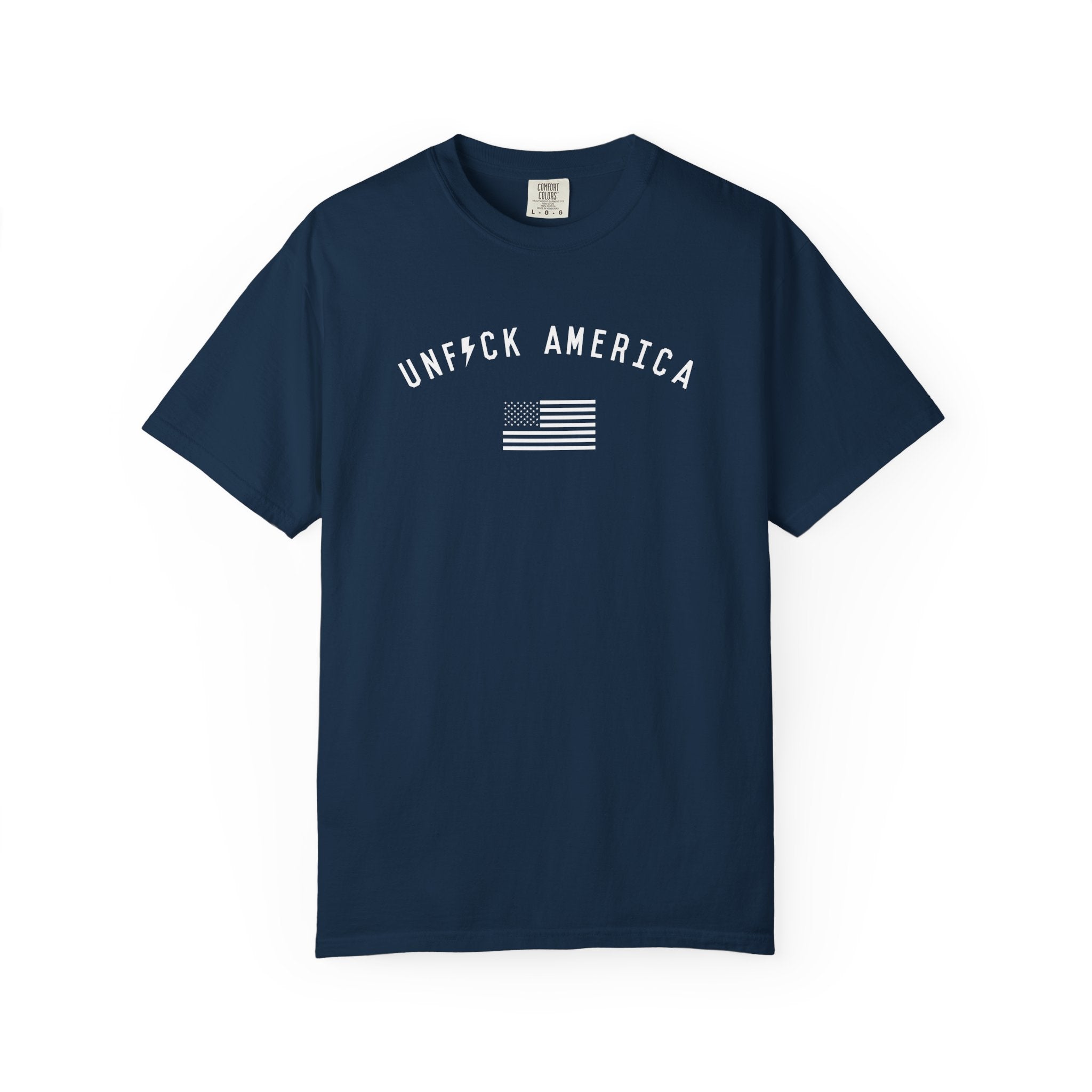 'UNF*CK AMERICA' (Heavyweight Tee)