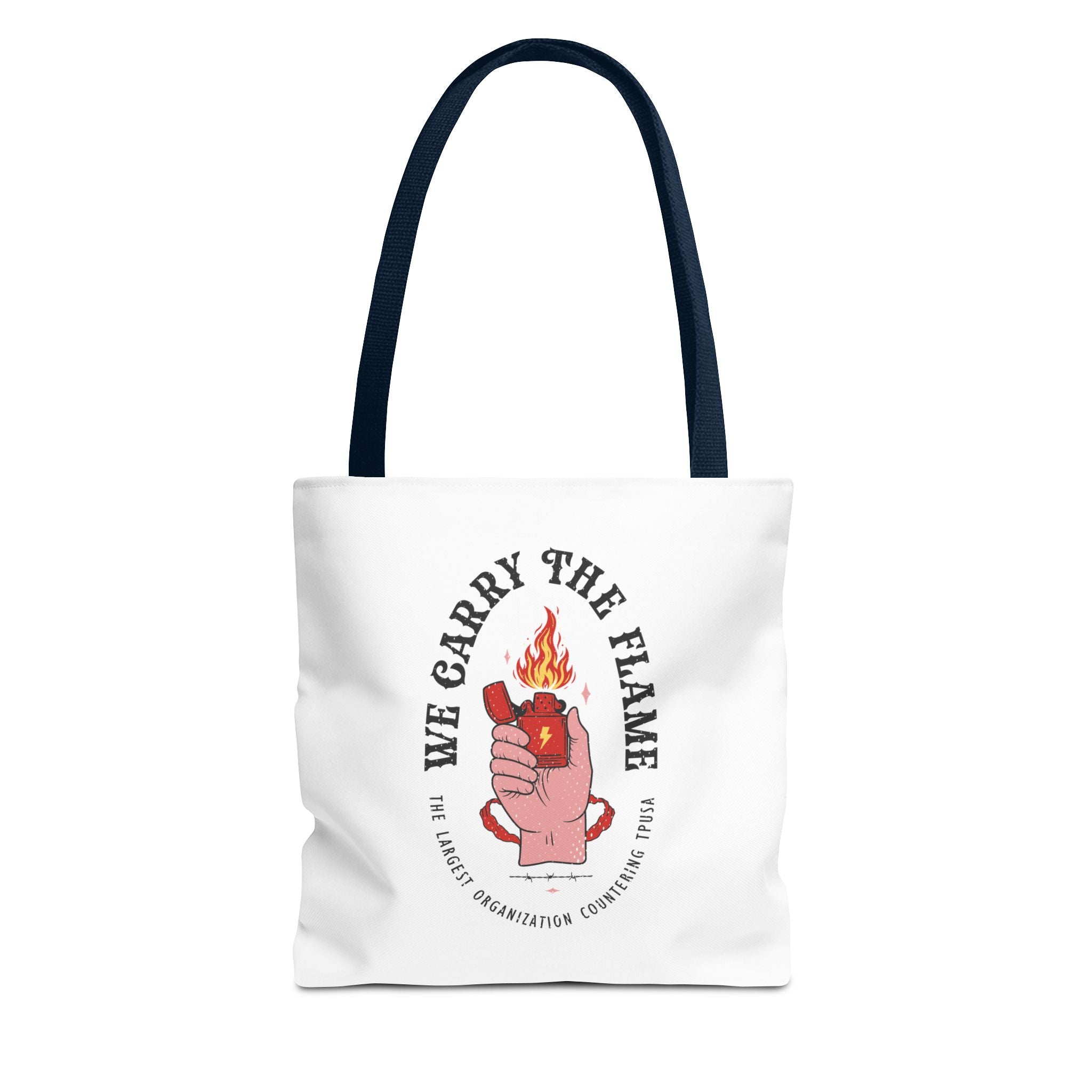 'We Carry The Flame' Tote Bag