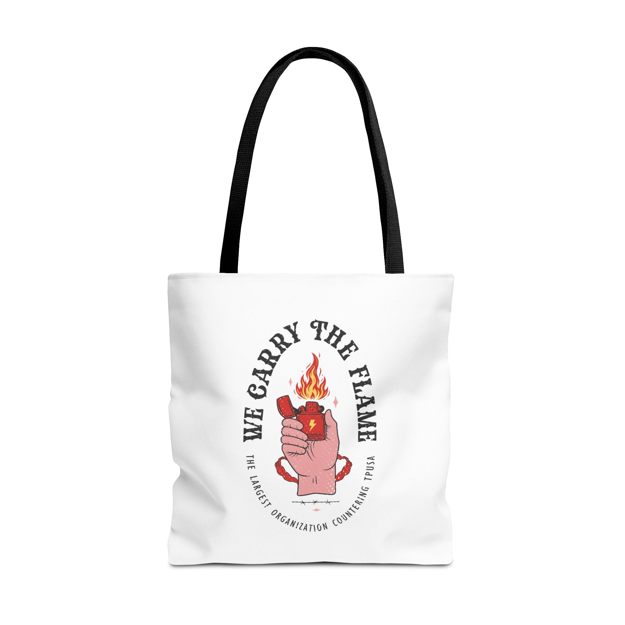 'We Carry The Flame' Tote Bag