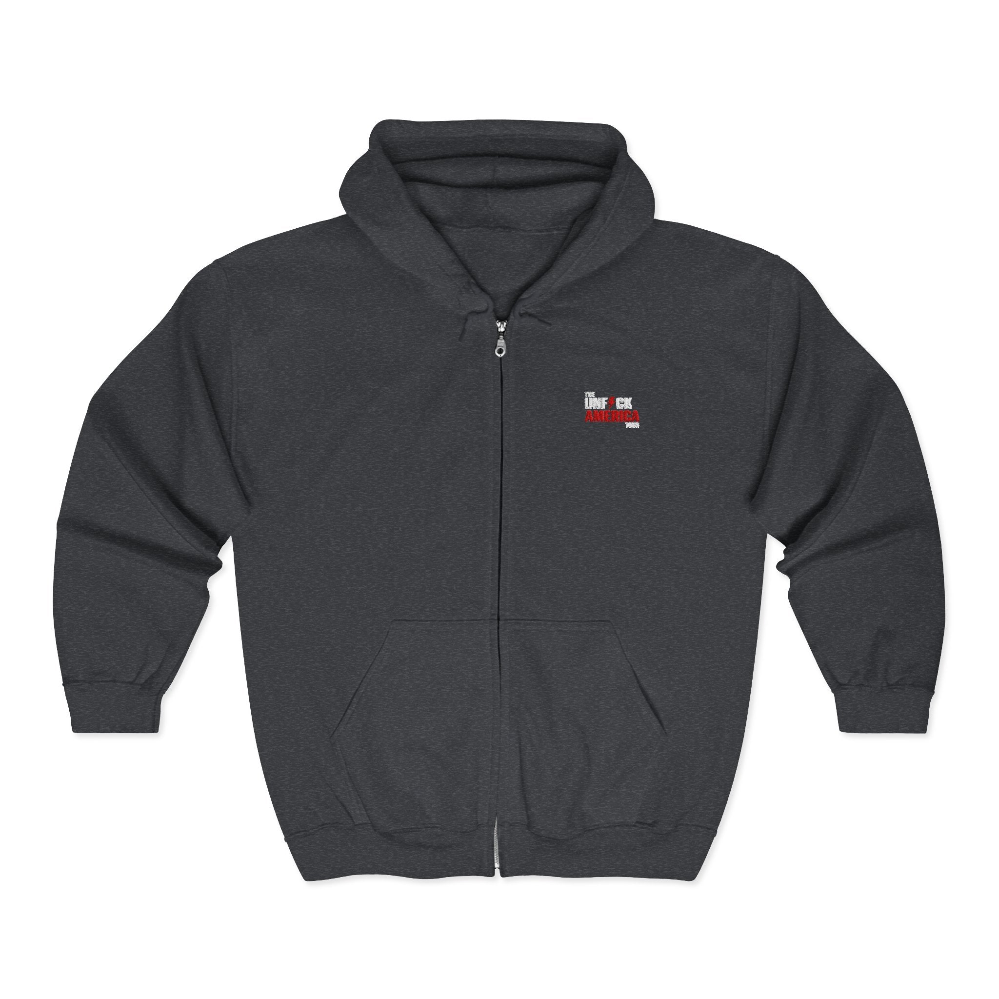 'Unf*ck America' (Zip Hoodie)