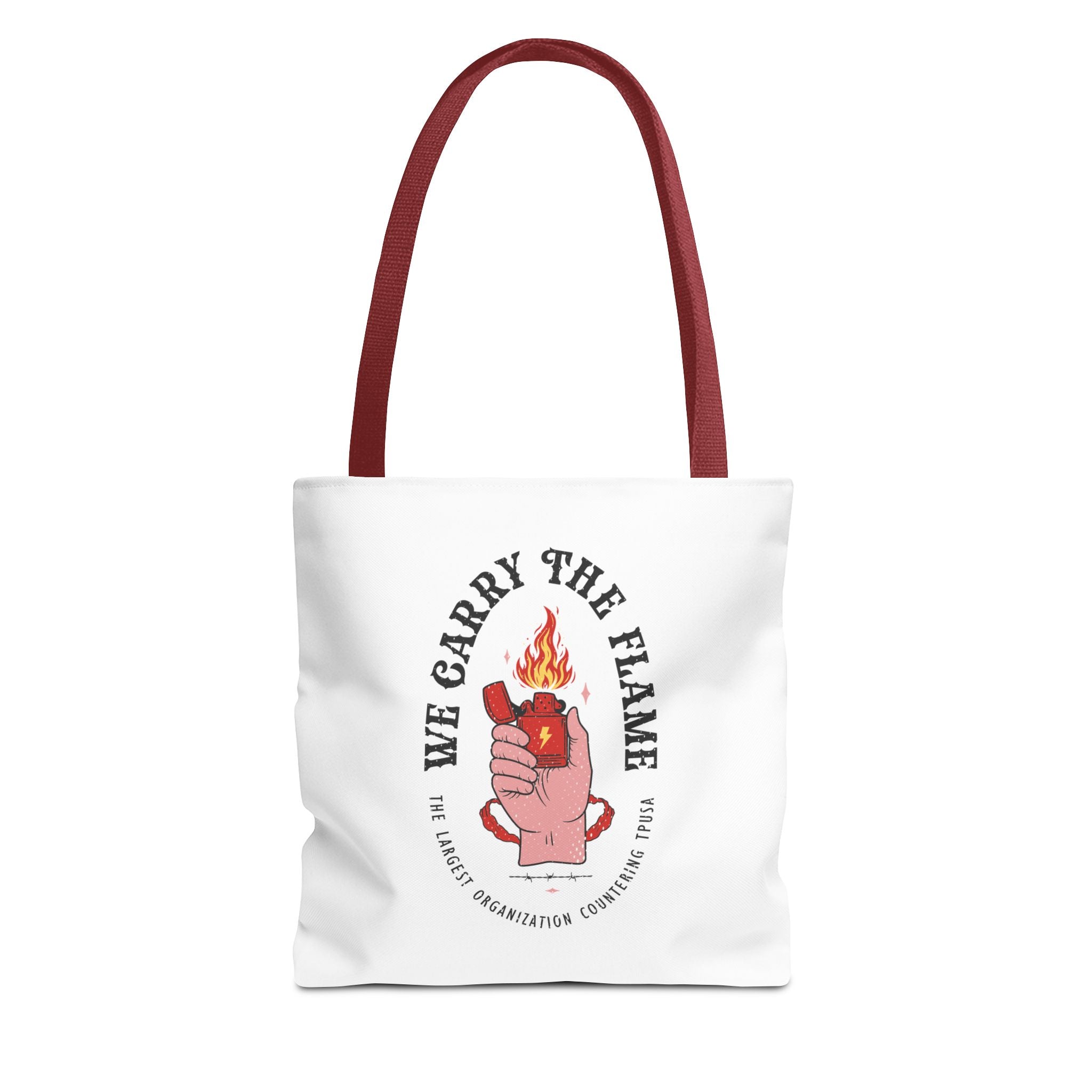 'We Carry The Flame' Tote Bag