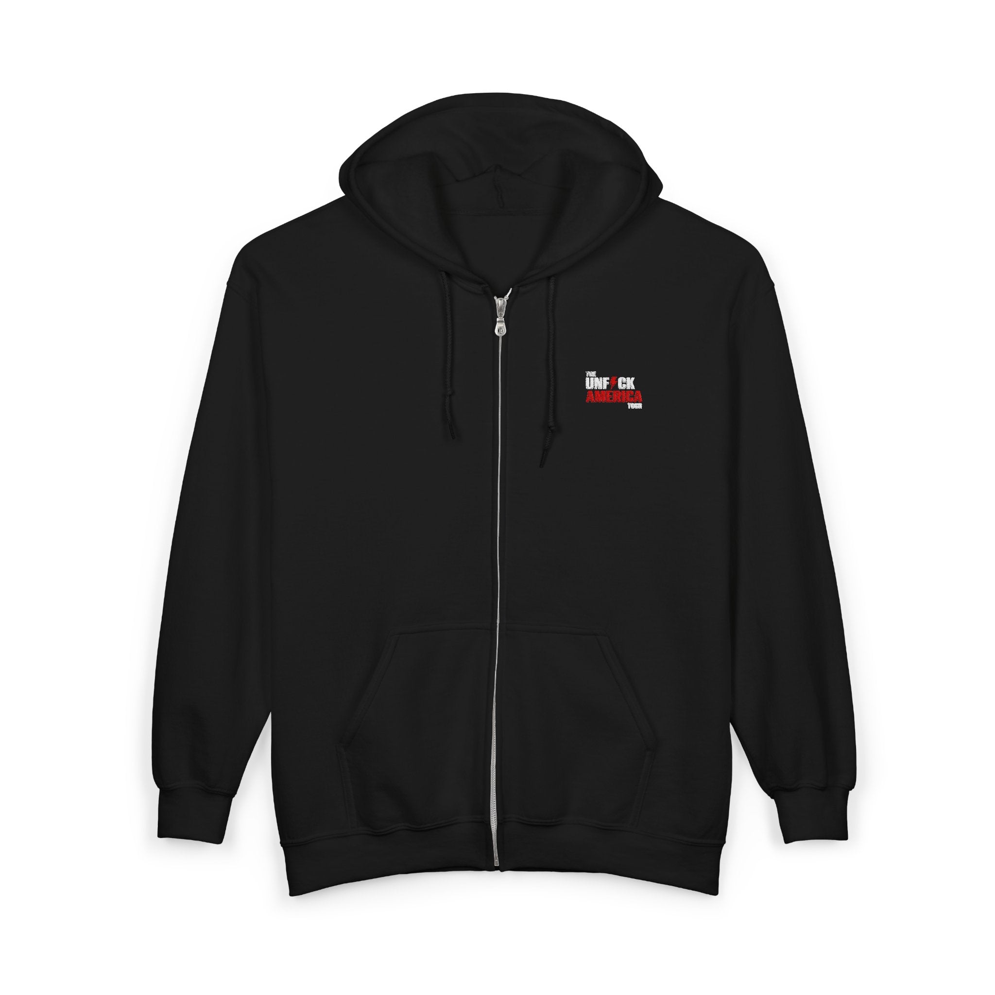'Unf*ck America' (Zip Hoodie)