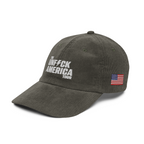 UFA Tour Corduroy Dad Hat, Moss Green