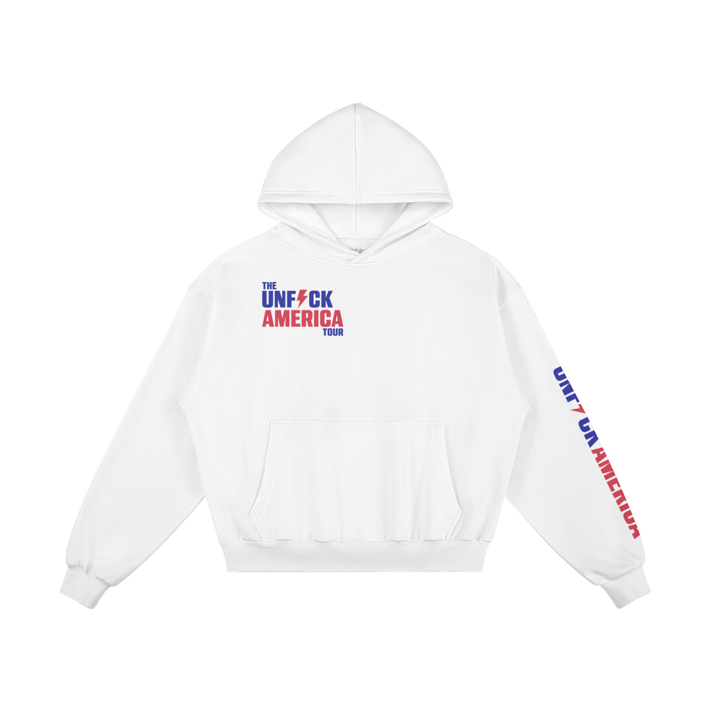 UFA Tour Heavyweight Hoodie, White