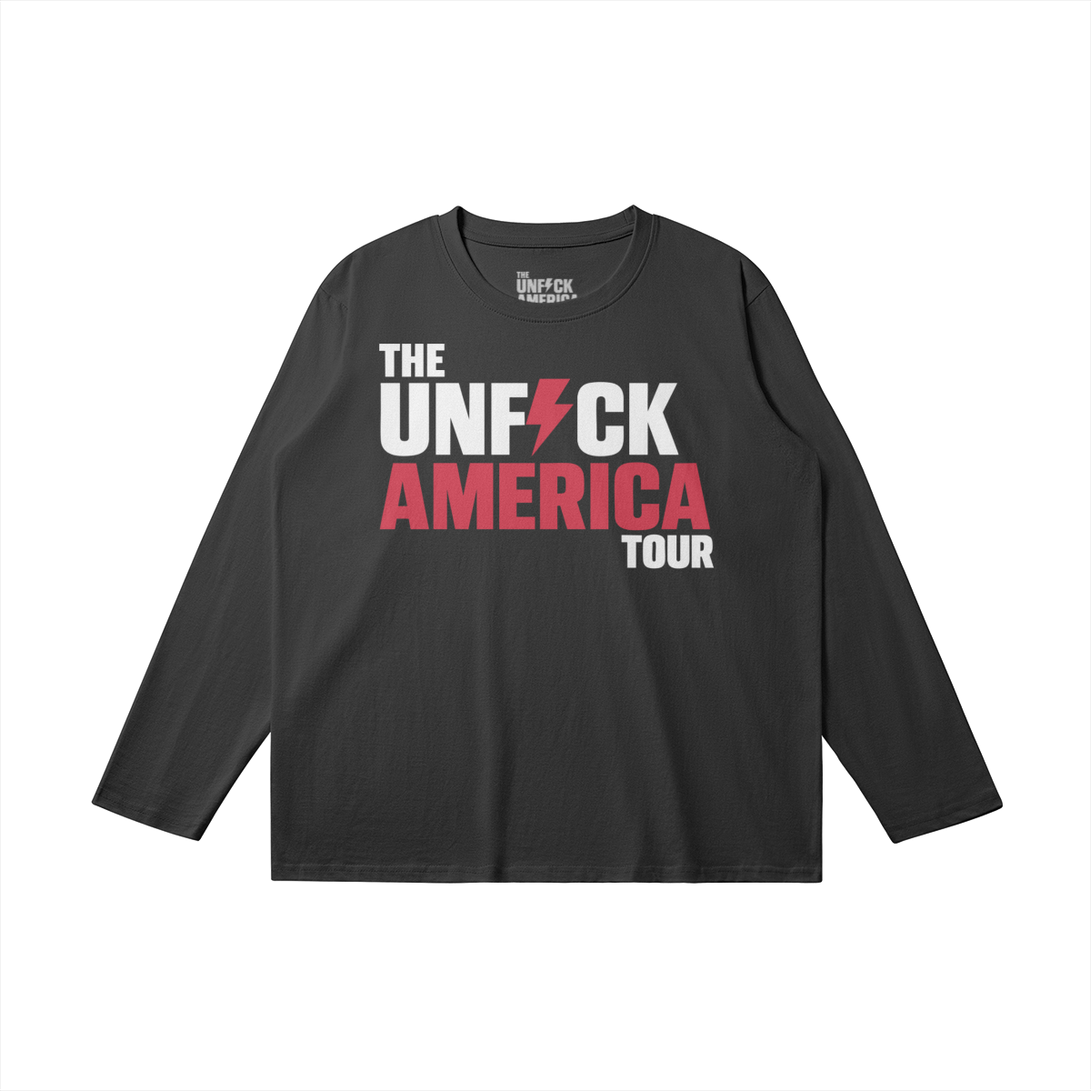 UFA Tour Long sleeve Tee, Black