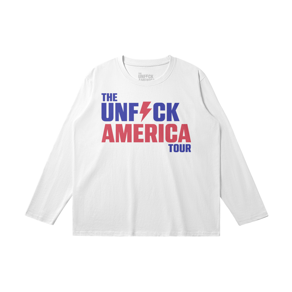 UFA Tour Long sleeve Tee, White