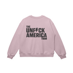 UFA 'Pray for the Right' Oversized Sweatshirt, Lavender
