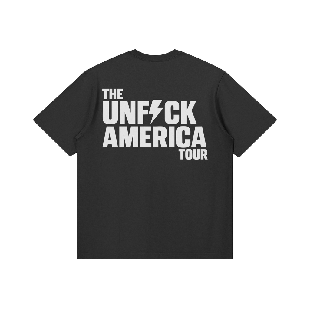 UFA Pray for the right Tee, Black