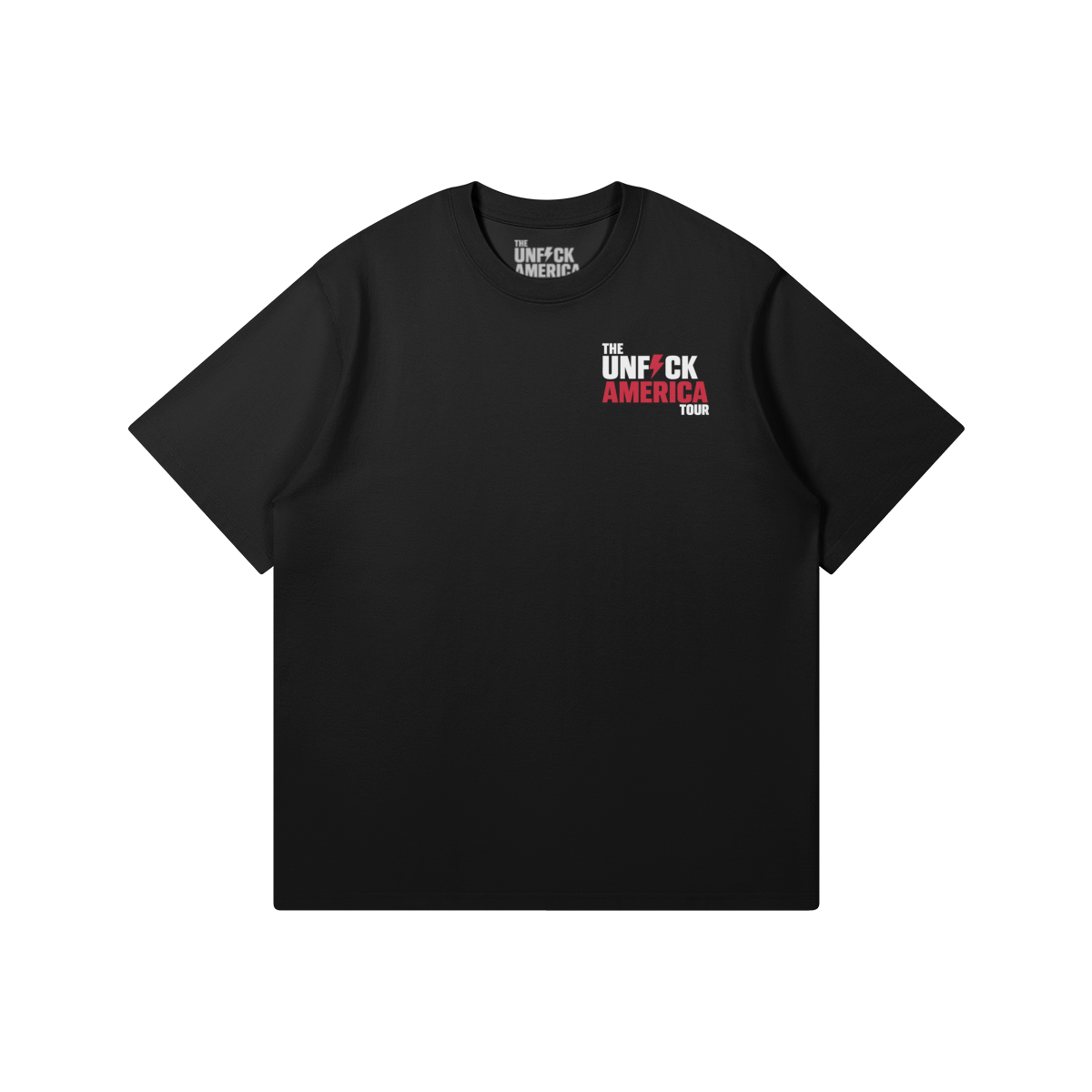 UFA Tour Heavyweight Tee, Black